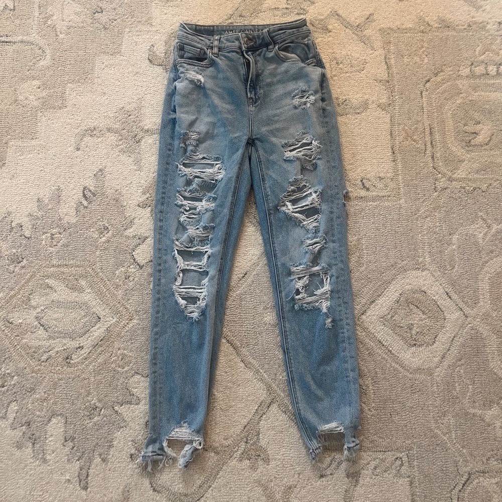 American Eagle jeans, size 0 stretch regular